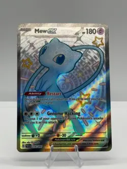 Pokemon TCG - Mew Ex - Paldean Fates - 216/091 - Shiny Ultra Rare - Image 1