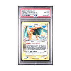 Pokemon Pokemon Grad Charizard Delta Species #4 Reverse Holo - Crystal Gua EX - Image 1