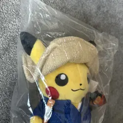 Pokemon Center × Van Gogh Museum: Pikachu Plush - 7 ¾ In. BRAND NEW & SEALED - Image 2