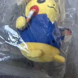 Pokemon Center × Van Gogh Museum: Pikachu Plush - 7 ¾ In. BRAND NEW & SEALED - Image 3