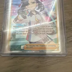 Pokemon TCG Marnie SWSH121 Black Star Promo English Full Art 2021 - Image 3