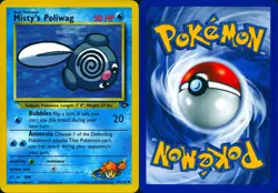 MISTY'S POLIWAG 89/132 COMMON GYM CHALLENGE POKEMON UNLIMITED LP - Image 3