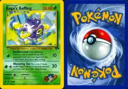 KOGA'S KOFFING 48/132 UNCOMMON GYM CHALLENGE POKEMON UNLIMITED LP - Image 3