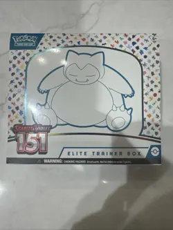 Pokemon 151 Elite Trainer Box (ETB) Factory Sealed Imperfect SmallCorner Defects - Image 1