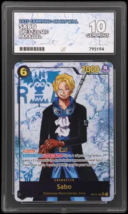 One Piece TCG CCG OP 13 ACE 10 SET x3 Sequential Monkey Ace Sabo NOT PSA/Manga - Image 5