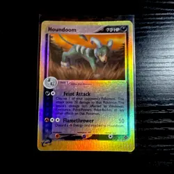 Houndoom 34/97 Dragon Reverse Holo Pokemon Card - Image 1