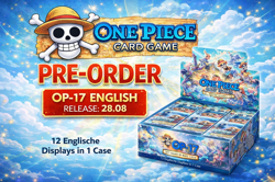 One Piece Card Game OP-17 Case (12 Displays) – English Version – Preorder-28.08 - Image 1