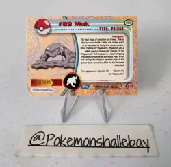 MUK #89 - Pokemon Topps Series 1 Card *EXC* Holo - BLUE LOGO - Image 4
