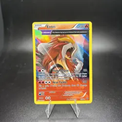 Entei - 15/98 - Pokemon Ancient Origins XY Holo Rare Card NM Near Mint -c - Image 1