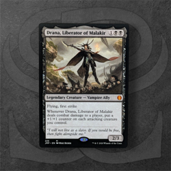 Drana, Liberator of Malakir • Mythic Creature - Vampire Ally • Jumpstart MTG JMP - Image 1