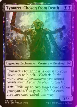 MTG Tymaret, Chosen from Death (119/412) Theros Beyond Death LP FOIL - Image 1