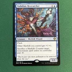 Wizards of the Coast Vodalian Hexcatcher Dominaria United Rare Blue Creature 07… - Image 1