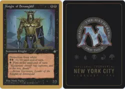 Knight of Stromgald - George Baxter - 1996 ~ Lightly Played Pro Tour C MTG Magic - Image 1