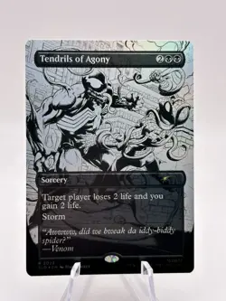 Tendrils of Agony 2023 Foil Venom Unleashed Inks Secret Lair SLD MTG NM - Image 1