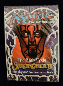 The Sparkler Precon Theme Deck Factory-Sealed Stronghold MTG Magic the Gathering - Image 1