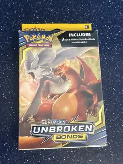 POKEMON TCG UNBROKEN BONDS HANGER BOX FACTORY SEALED - Image 1