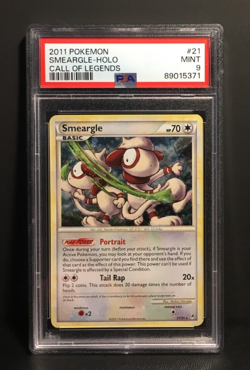 2011 Smeargle Holo | Call of Legends | PSA 9 Mint | englisch | Farbeagle Pokemon - Image 1