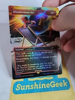 Blasphemous Act (1756) (Rainbow Foil) Secret Lair Drop Foil - Image 2