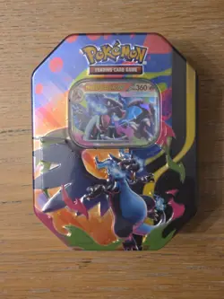 Pokemon TCG Mini Tin Lot 2 Charizard & Mega Charizard EX GX Trading Card Game - Image 2