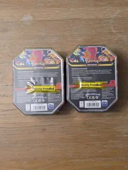 Pokemon TCG Mini Tin Lot 2 Charizard & Mega Charizard EX GX Trading Card Game - Image 4