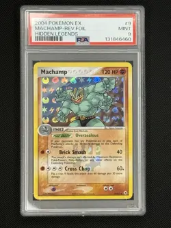 Machamp 9/101 Hidden Legends Reverse Holo Pokemon Psa 9 - Image 1