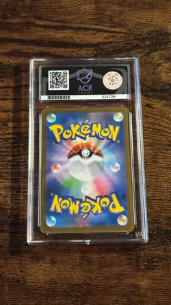 Pokemon McDonald's Promo 2025 Pikachu 020/M-P Graded ACE Mint 9 Japanese - Image 2