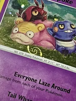Order: NIKAUS Galarian Slowpoke SWSH126 •PSA 8 NM-MT• HD SWIRL SWSH: Promo - Image 3