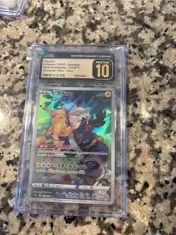 Pokemon CGC 10 Pristine Pikachu 073/071 S10a: Dark Phantasma Holo (Japanese) - Image 1