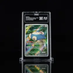 2023 Pokemon Snorlax 151 ETB TAG 8.5 Black Star Promo 051 - Image 1