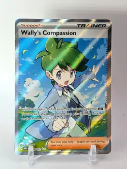 Wally's Compassion 176/132 Me01: Mega Evolution Holo Pokemon TCG Trainer NM - Image 1