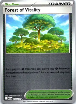Pokemon Forest of Vitality Reverse Holofoil Uncommon ME01: Mega Evolution - 117/ - Image 1