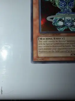 Yu-Gi-Oh Orichalcos Shunoros JUMP-EN035 Limited Edition - Image 2