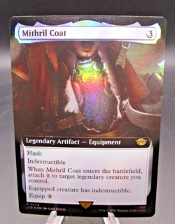 MTG Mithril Coat (Extended Art) Universes Beyond: the Lord of the Rings MTG - Image 1