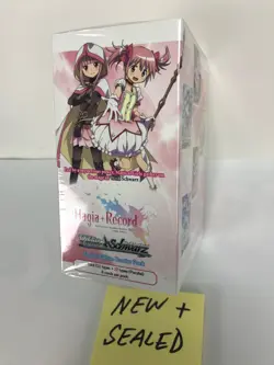Weiss Schwarz Puella Magia Magica Madoka Girl Record 20 booster pack box english - Image 1