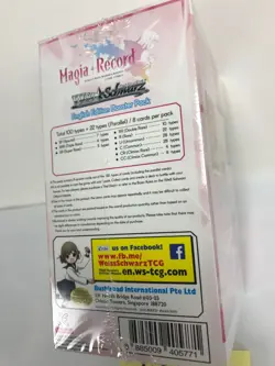 Weiss Schwarz Puella Magia Magica Madoka Girl Record 20 booster pack box english - Image 3