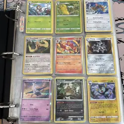 Pokemon Card Binder Collection Lot Different Sets, Rarities, And Conditions - Image 1