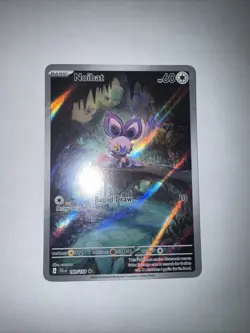 Pokemon TCG Noibat Journey Together Illustration Card 169/159 Near Mint NM - Image 2