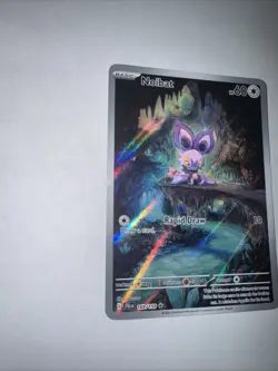 Pokemon TCG Noibat Journey Together Illustration Card 169/159 Near Mint NM - Image 3