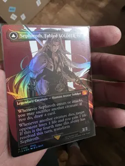 Sephiroth, Fabled SOLDIER (0382) (Borderless) Final Fantasy Foil - Image 2