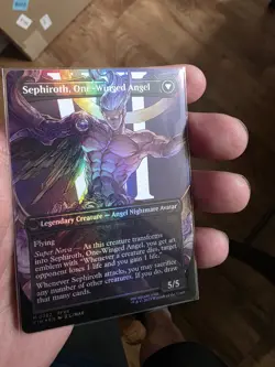 Sephiroth, Fabled SOLDIER (0382) (Borderless) Final Fantasy Foil - Image 3