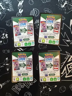 Scarlet & Violet 151 - 4 Code Cards from ETBs - Image 1