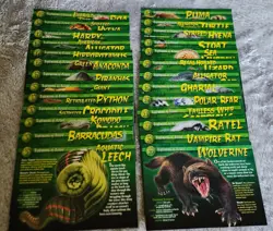 Weird n Wild Creatures Knowledge Cards Large Cards & Small Cards W/Case. - Image 4