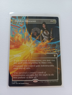 Flawless Maneuver | Borderless | Commander Masters - LP English MTG - Image 1