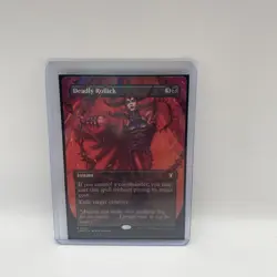 Deadly Rollick Borderless Commander Masters Regular - Image 1
