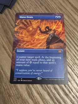Mana Drain (Borderless) Double Masters 2022 Regular - Image 1