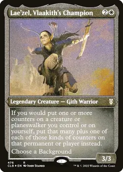 Lae'zel, Vlaakith's Champion - Foil Etched Magic the Gathering 1x Commander - Image 1