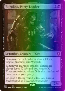 Burakos, Party Leader (653/1080) CLB LP FOIL - Image 1