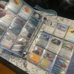 Pokemon Binder Collection 425+ Cards! Holos Reverse Holos Read - Image 1