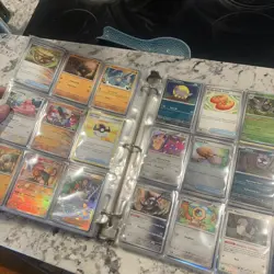 Pokemon Binder Collection 425+ Cards! Holos Reverse Holos Read - Image 2