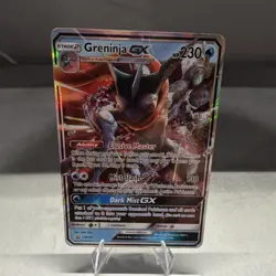 Pokemon Greninja GX SM197 Promo Holo Stage 2 HP230 SM Pokemon Card - Image 1